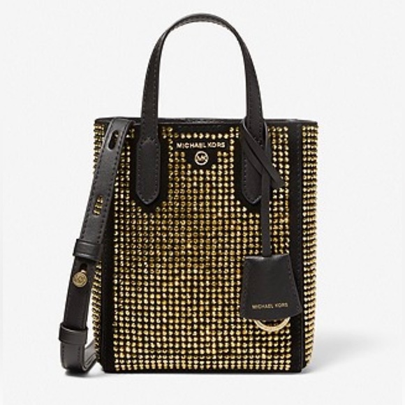 sinclair extra small embellished suede crossbody bag